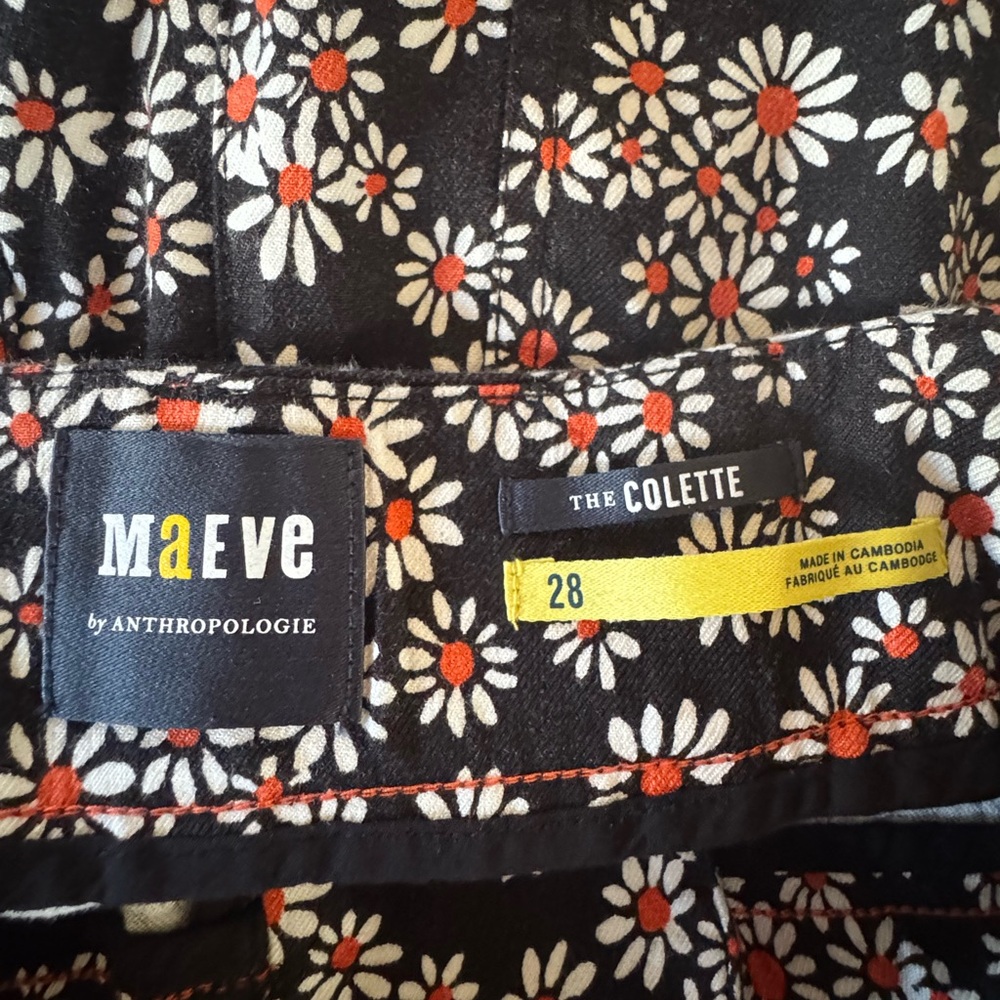 Maeve Black Floral Women's Shorts